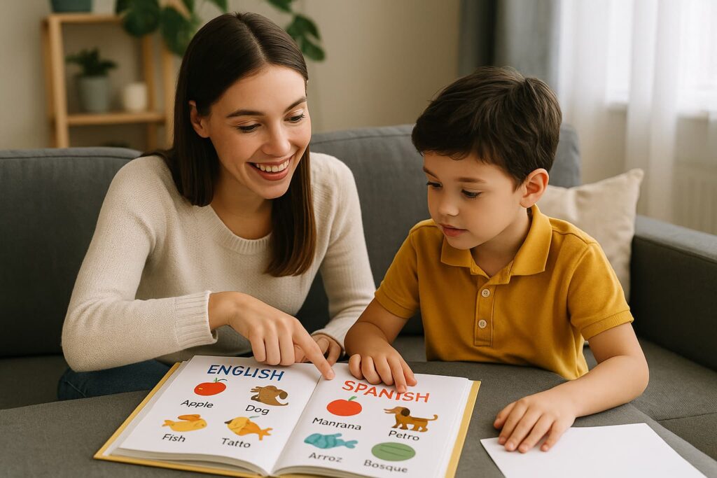 au pair aprender idiomas