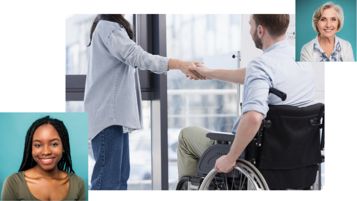 Aide personne handicapée