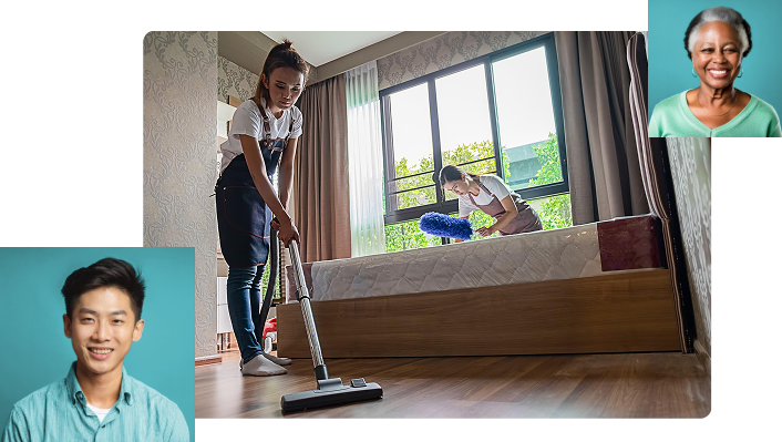 Service ménage de location