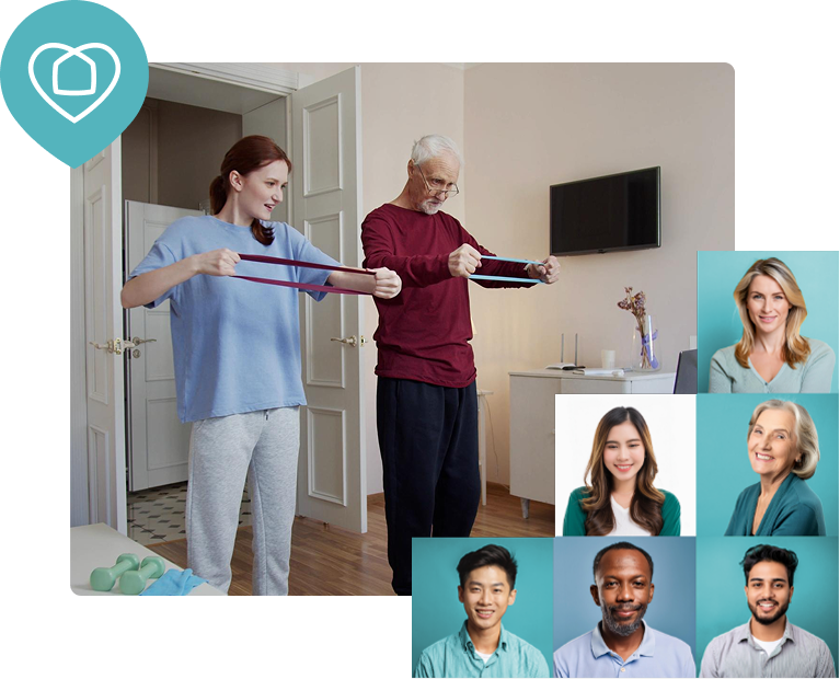 service ouicare réhabilitation à domicile